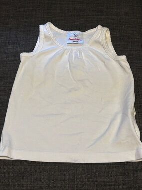 Hanna Andersson Creamy White Tank Top for Kids